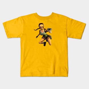 LARA CROFT (The Last Revelation) Kids T-Shirt